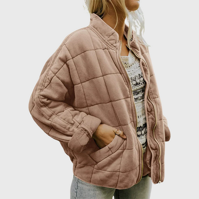 JOSIANE | Jachetă căptușită elegantă, cu croială oversized