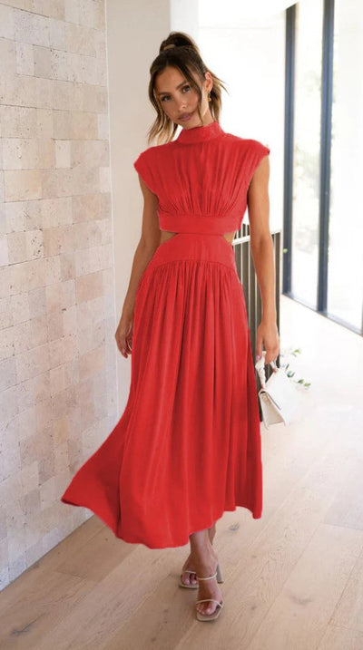 CARMEN | Rochie Elegantă cu Decolteu Atrăgător