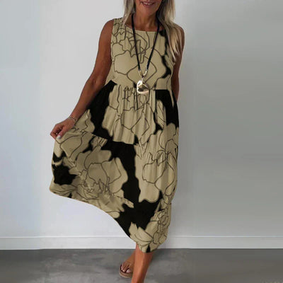 CAITLYN | Rochie Maxi fără mâneci