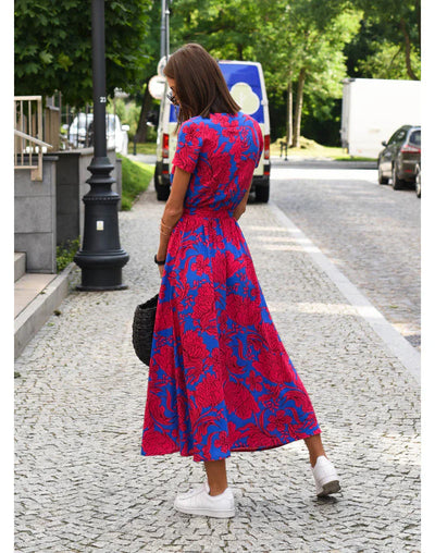 EVA | Rochie Elegantă cu Decolteu în V și Design pentru Acoperirea Burții