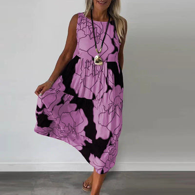 CAITLYN | Rochie Maxi fără mâneci