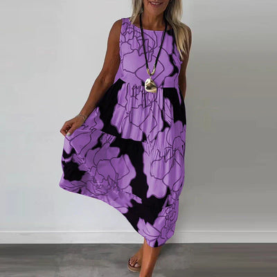 CAITLYN | Rochie Maxi fără mâneci