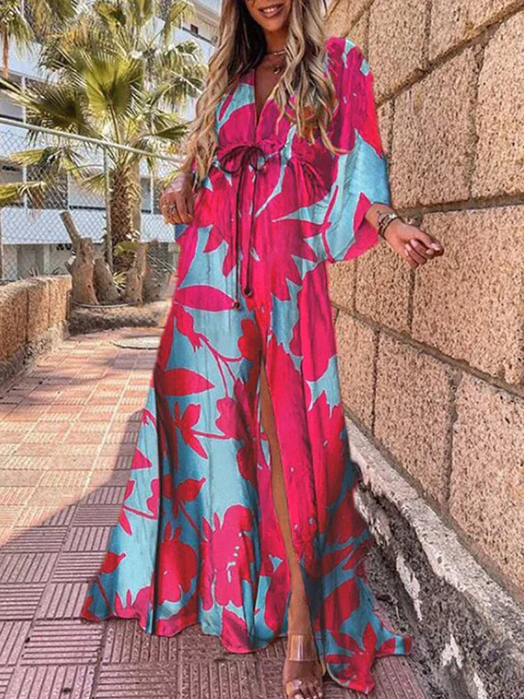 CRISTINA | Rochie elegantă colorată