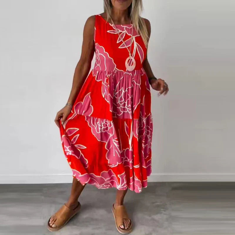 CAITLYN | Rochie Maxi fără mâneci