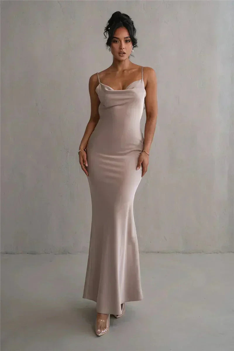 CASSIANE | Rochie Satinată cu Motive Florale