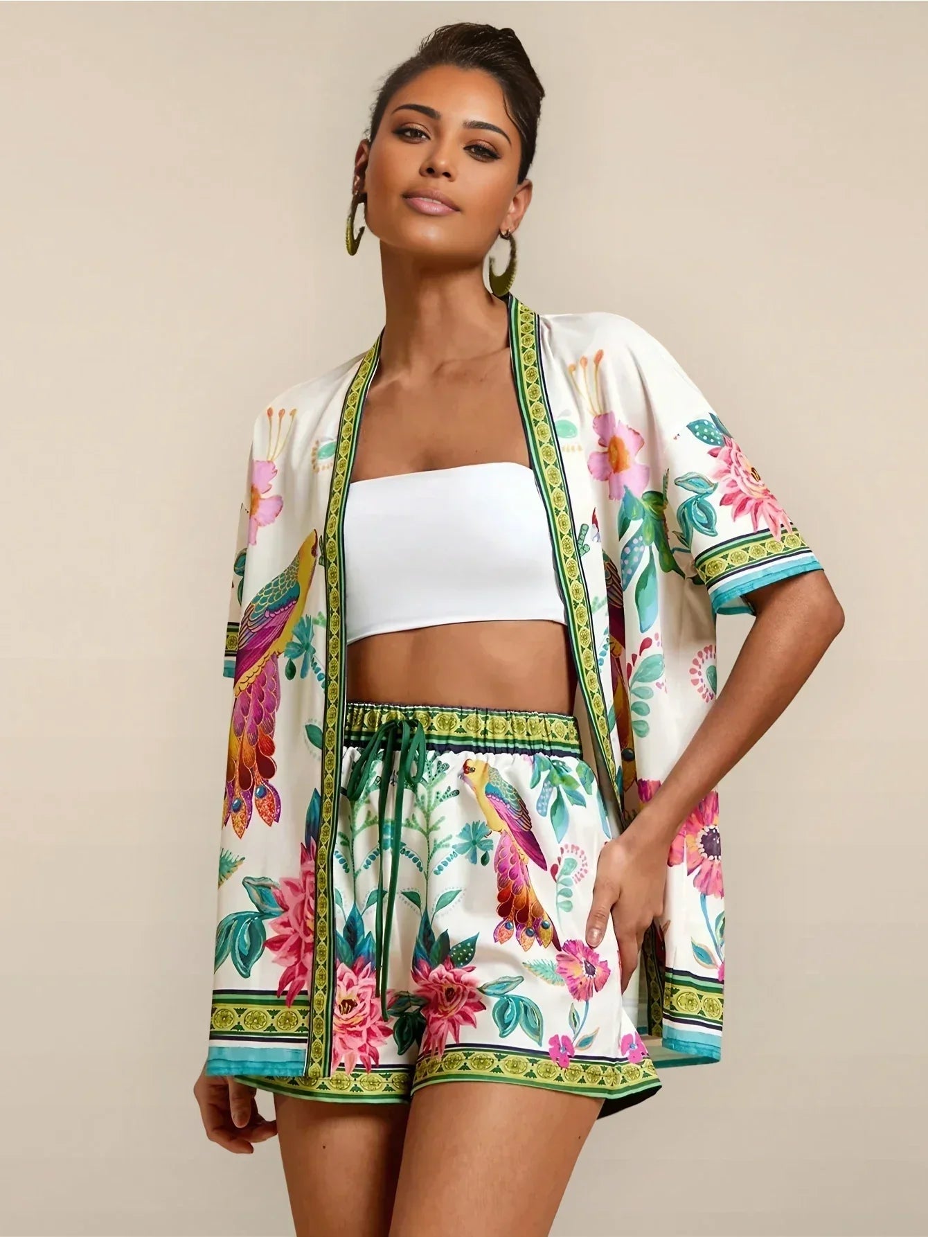 RENATA | Set kimono casual