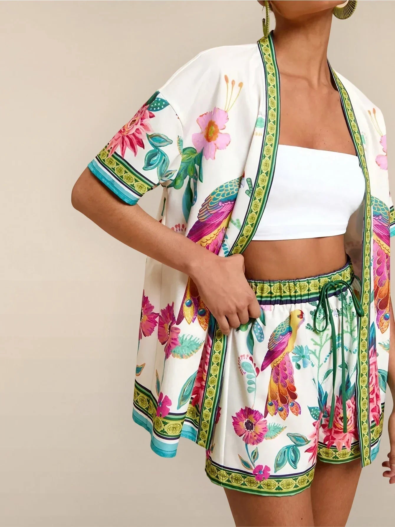 RENATA | Set kimono casual