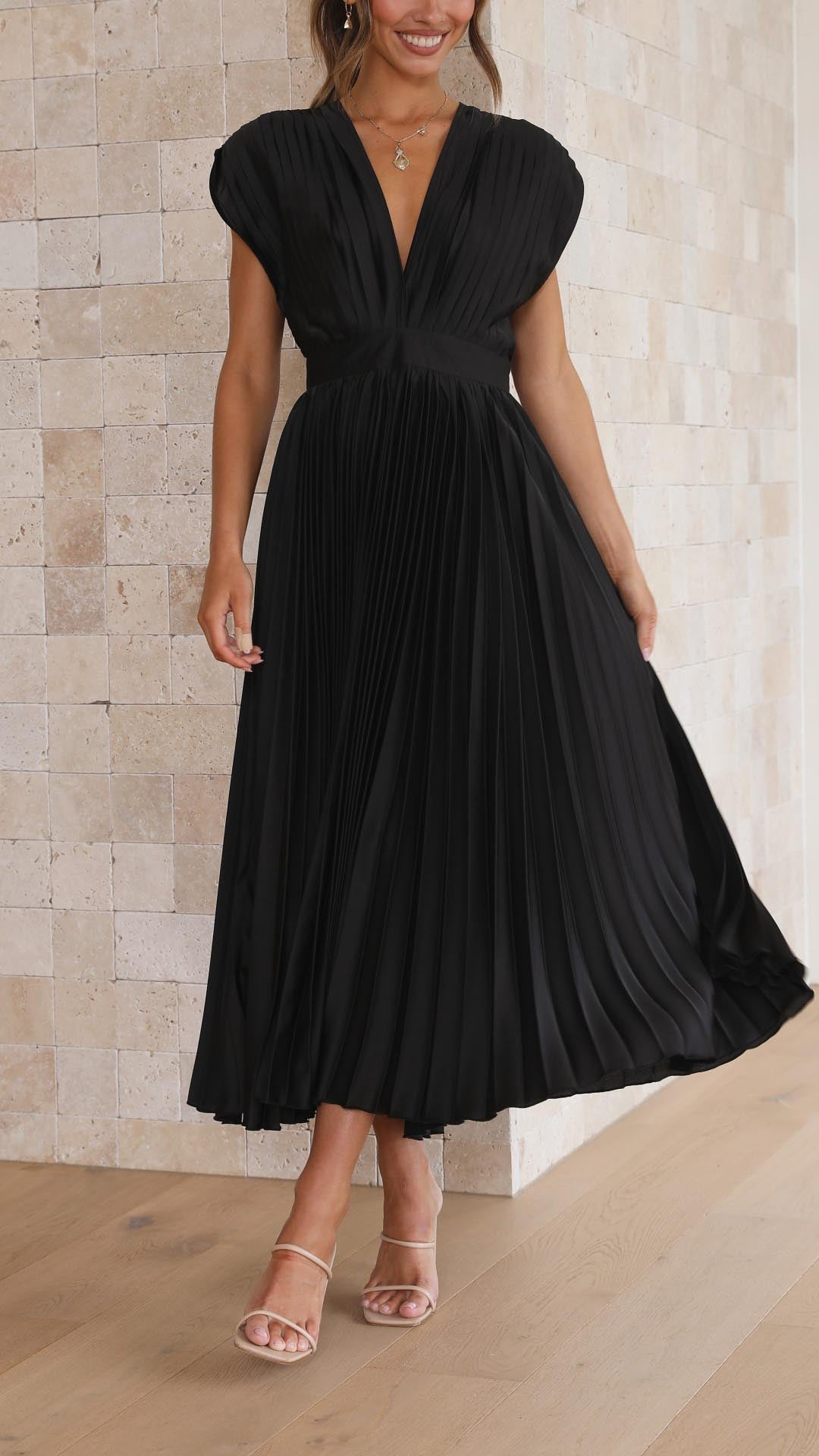 ALEXIS | Rochie Elegantă cu Volane