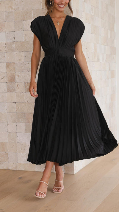 ALEXIS | Rochie Elegantă cu Volane