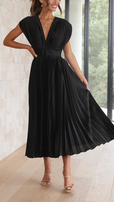 ALEXIS | Rochie Elegantă cu Volane