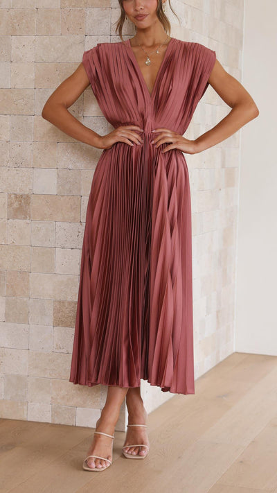 ALEXIS | Rochie Elegantă cu Volane