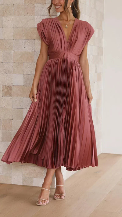 ALEXIS | Rochie Elegantă cu Volane
