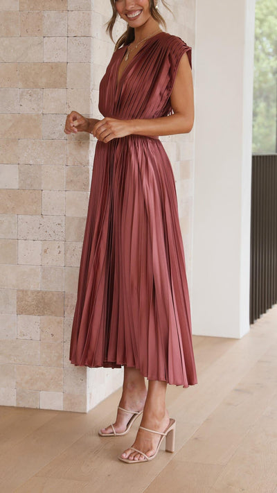 ALEXIS | Rochie Elegantă cu Volane