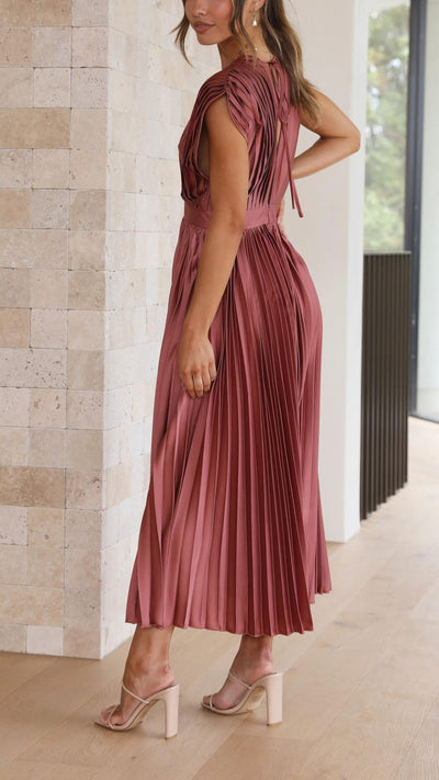 ALEXIS | Rochie Elegantă cu Volane