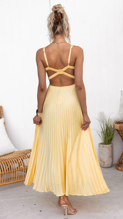 ABELLA | Rochie maxi perfectă pentru serile de apus