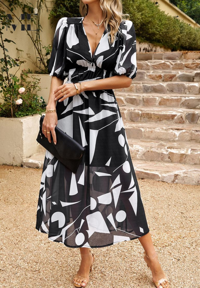 JOANNA | Rochie Midi Clasică