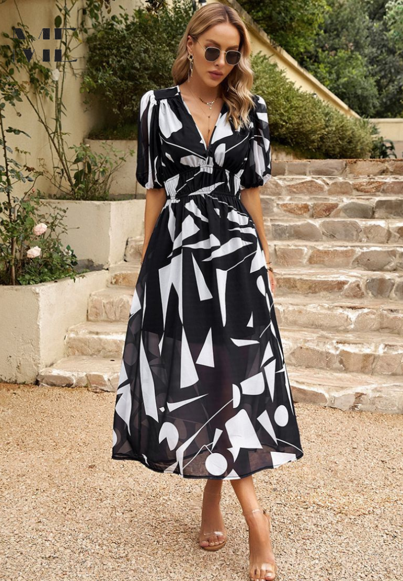 JOANNA | Rochie Midi Clasică