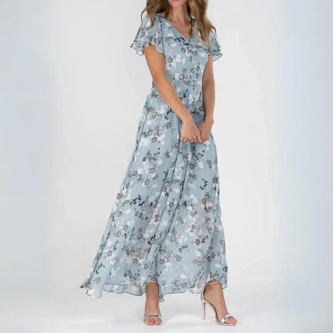 SONIA | Rochie elegantă cu efect de camuflare pentru burtică