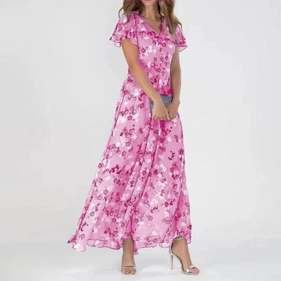 SONIA | Rochie elegantă cu efect de camuflare pentru burtică