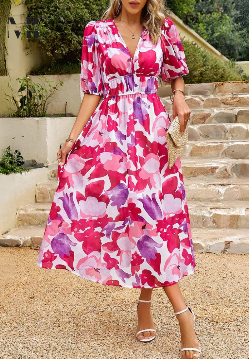 JOANNA | Rochie Midi Clasică