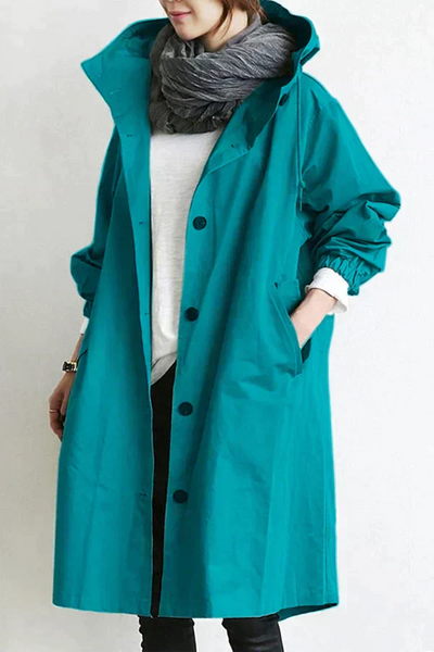 DORO | Trenci oversized cu glugă