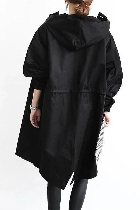 DORO | Trenci oversized cu glugă
