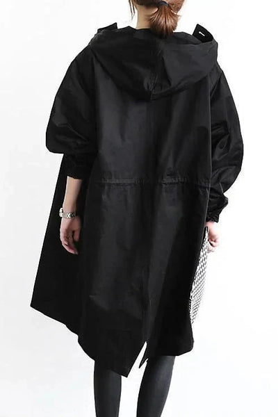 DORO | Trenci oversized cu glugă