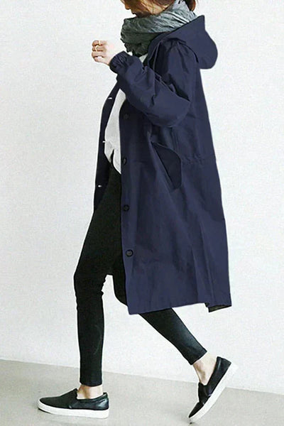 DORO | Trenci oversized cu glugă