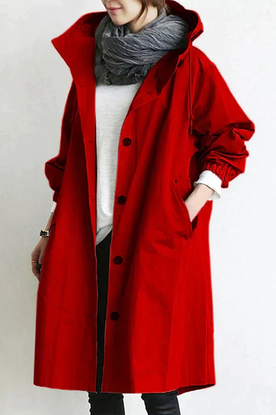 DORO | Trenci oversized cu glugă
