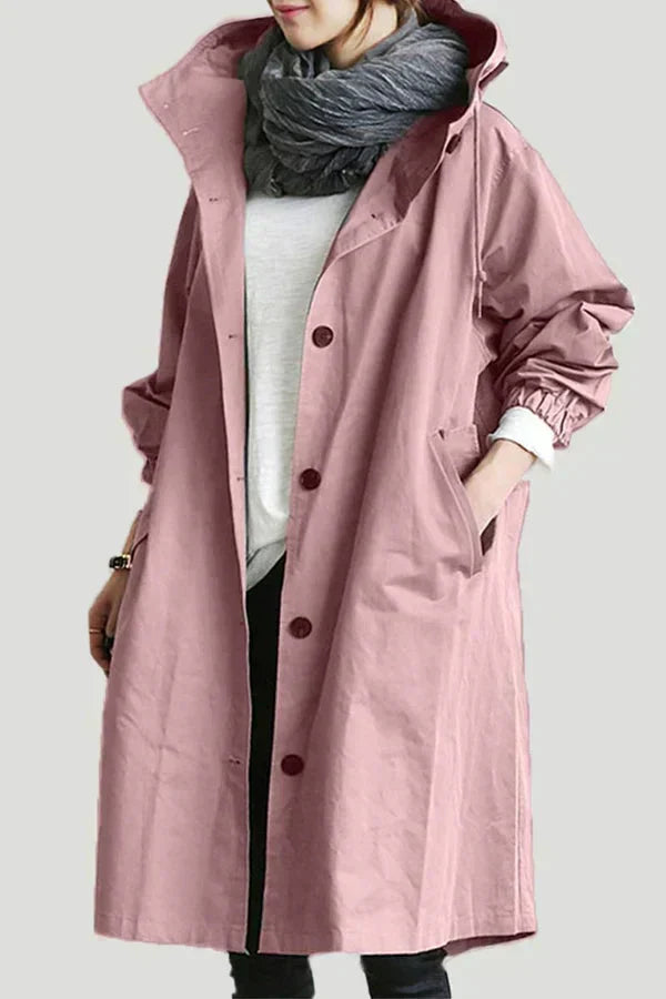 DORO | Trenci oversized cu glugă