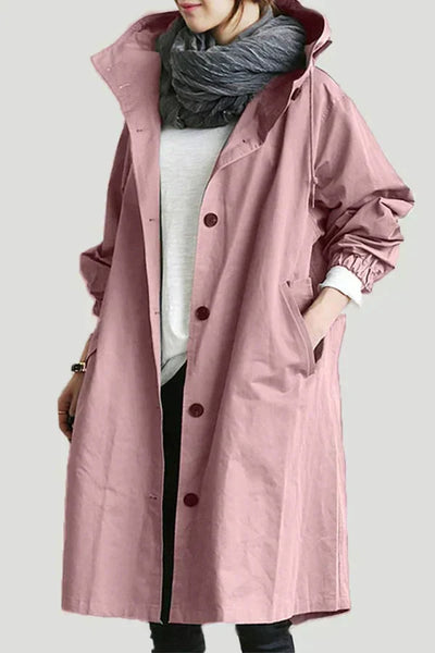 DORO | Trenci oversized cu glugă