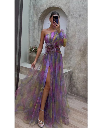 CECELIA | Rochie cu Mânecuță Unică