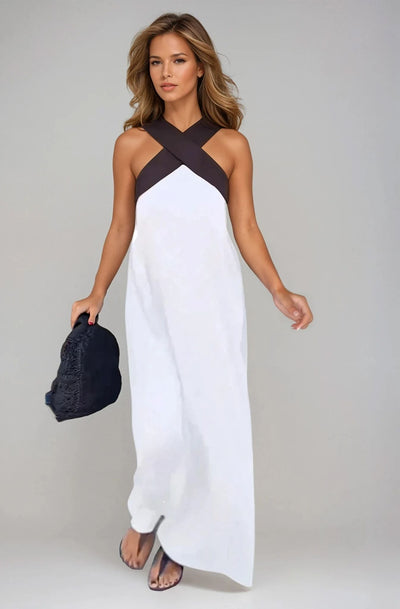 NICOLE | Rochie Elegantă cu Decolteu în Formă de X
