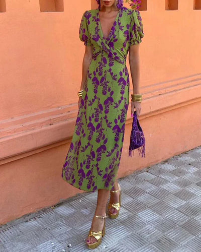 YESENIA | Rochie Elegantă cu Flori