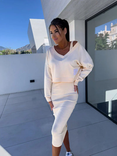 LARA | Set Rochie și Hanorac