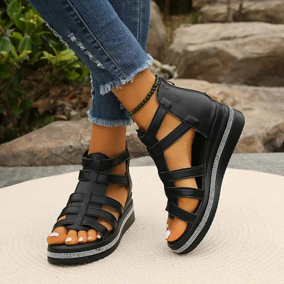 "CHLOE | Sandale Elegante cu Toc Înalt" can be rewritten as "CHLOE | Sandale Rafinate cu Toc Înalt".