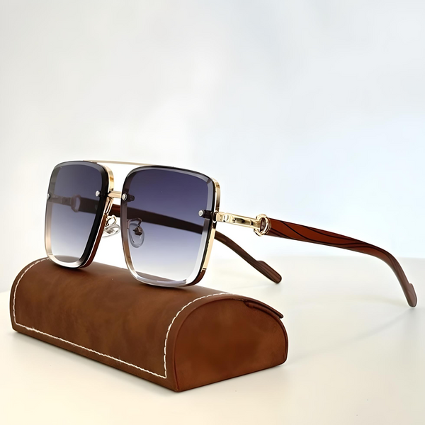 DIVA | Ochelari de Soare Retro Pătrați Vintage