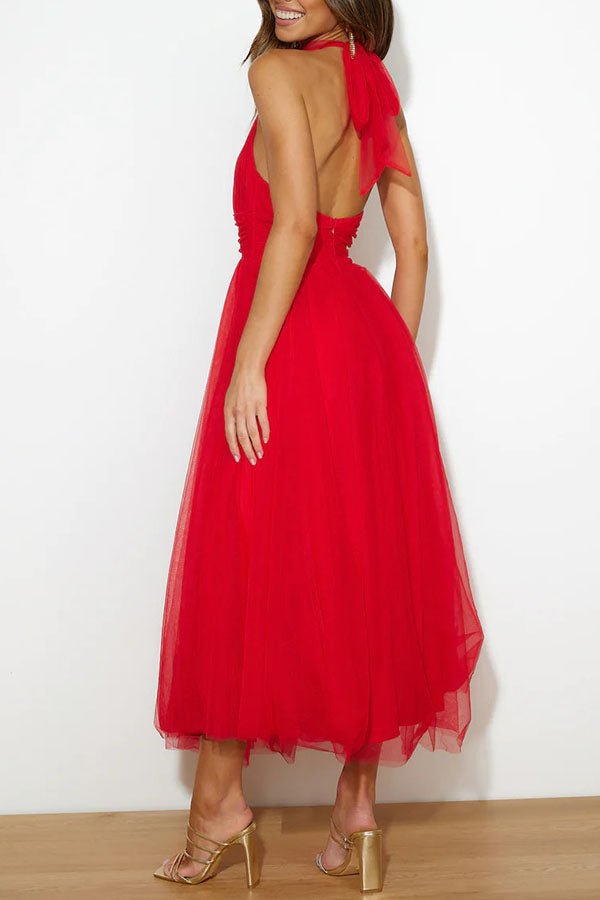 PHOEBE | Rochie cu Fustă Lungă Elegantă