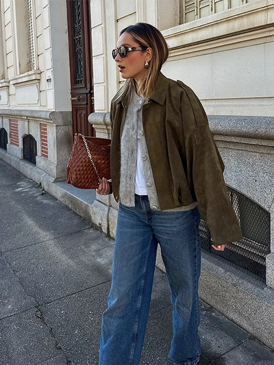 ROSARIO | Jachetă Elegantă Oversized pentru Sezonul de Primăvară