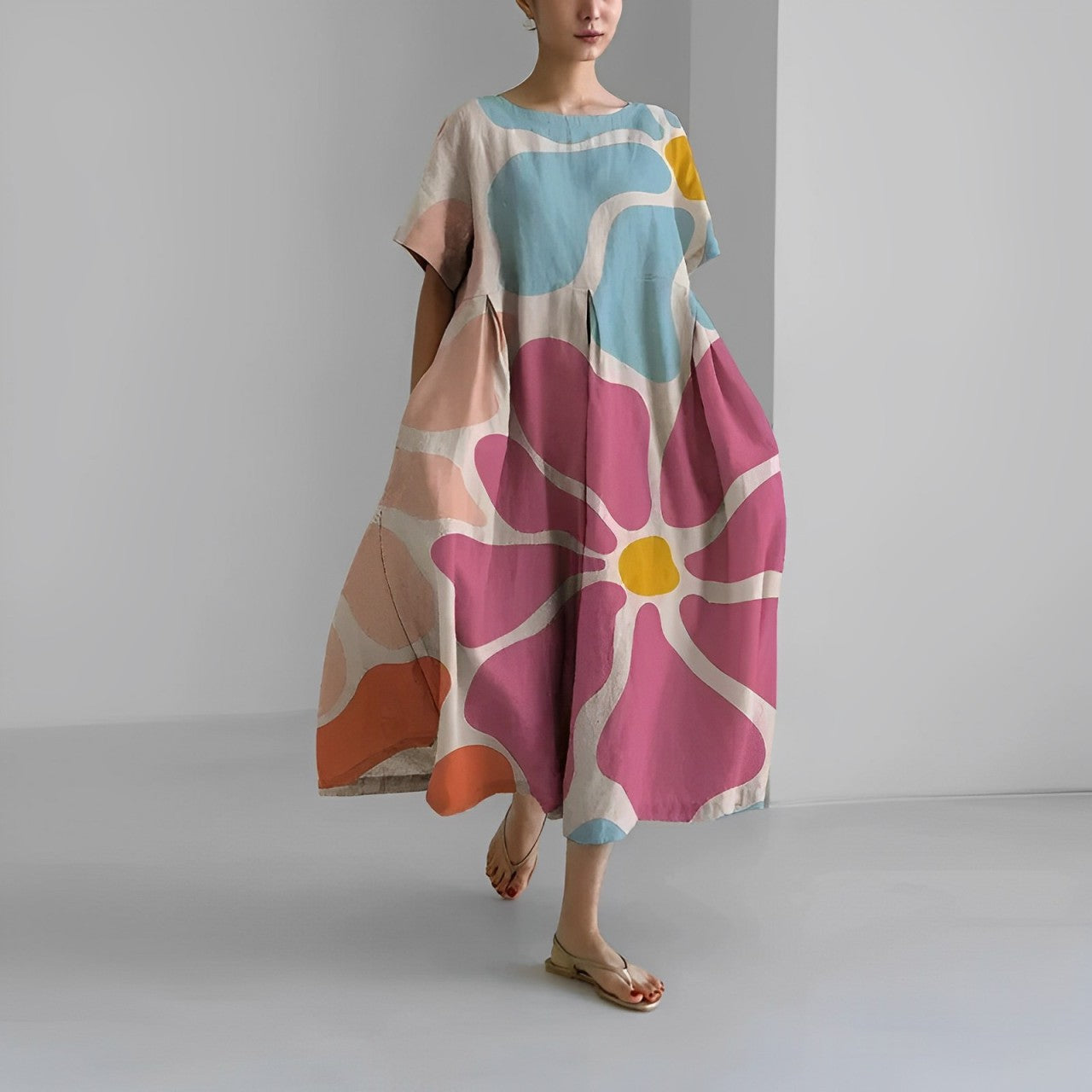 MANON | Rochie Lejeră de Vară din Vâscoză