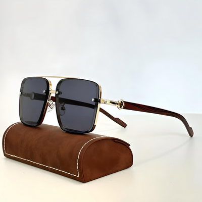 DIVA | Ochelari de Soare Retro Pătrați Vintage