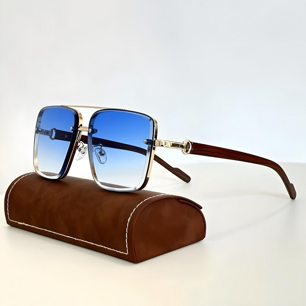 DIVA | Ochelari de Soare Retro Pătrați Vintage