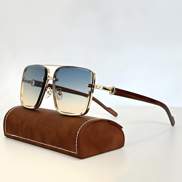 DIVA | Ochelari de Soare Retro Pătrați Vintage