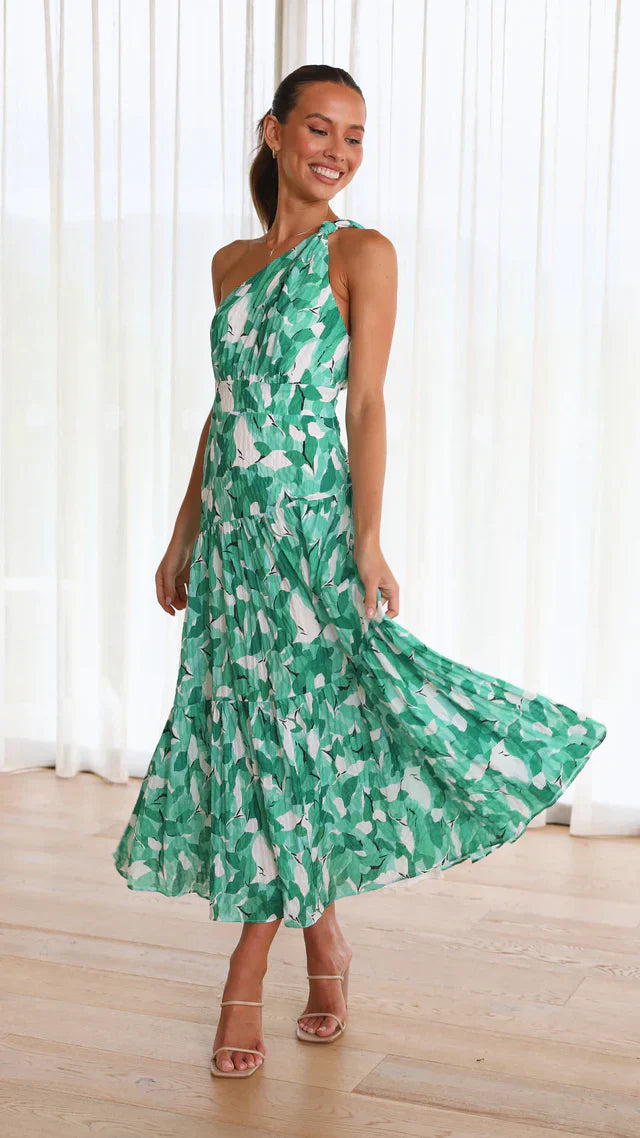ELIZA | Rochie Asimetrică cu Un Umăr