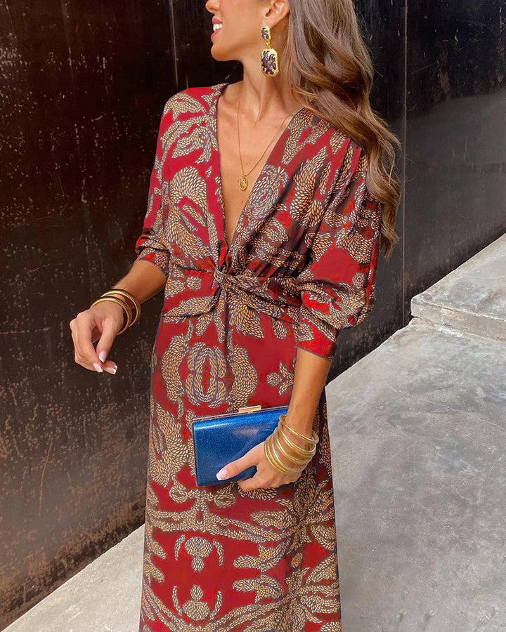 FERNANDA | Rochie Maxi Boho Elegantă