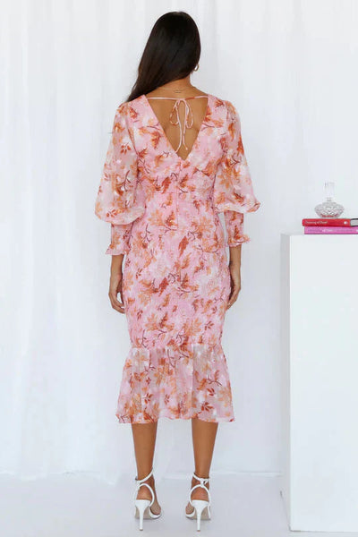 MILEY | Rochie cu Design Floral