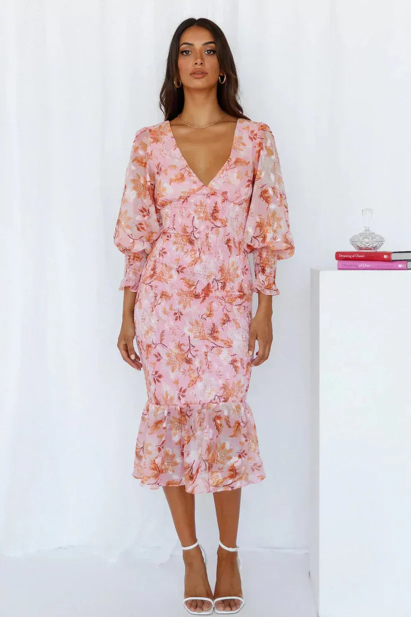 MILEY | Rochie cu Design Floral