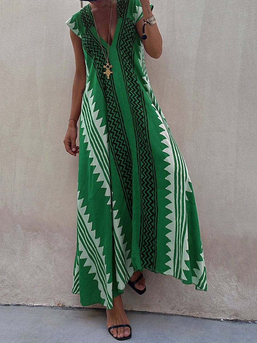 NOELIA | Rochie fără mâneci cu decolteu în V elegant