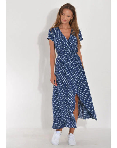 EVA | Rochie Elegantă cu Decolteu în V și Design pentru Acoperirea Burții