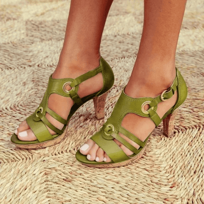 BELLA | Sandale Confortabile cu Toc Elegant